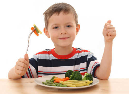 Cân bằng chế độ dinh dưỡng ở trẻ em