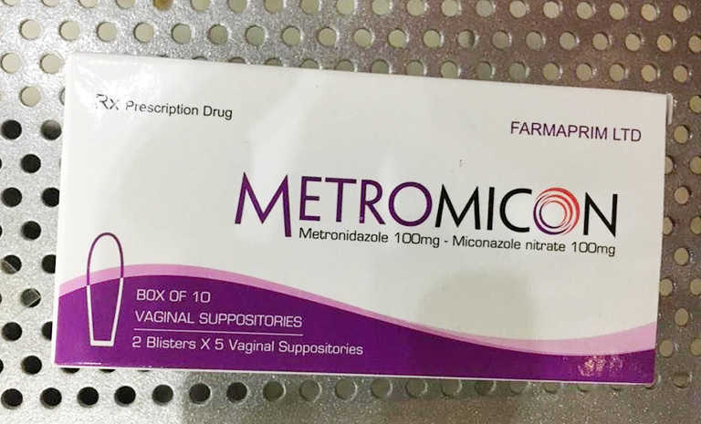 Thuốc chống viêm nhiễm phụ khoa Metromicon