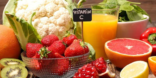 Bổ sung thực phẩm giàu vitamin C