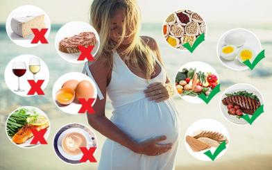 Mang thai không nên ăn gì? Nên ăn gì để đảm bảo an toàn