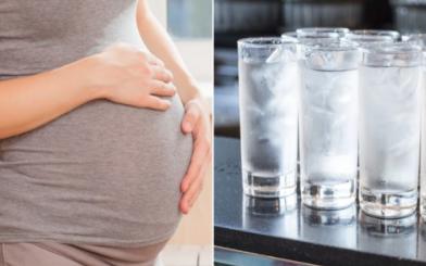 Phụ nữ mang thai uống nước đá được không? 