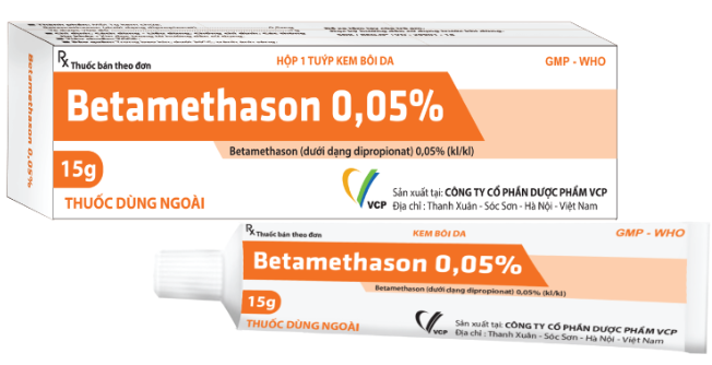 Thuốc bôi làm mềm bao quy đầu Betamethasone 0,05%